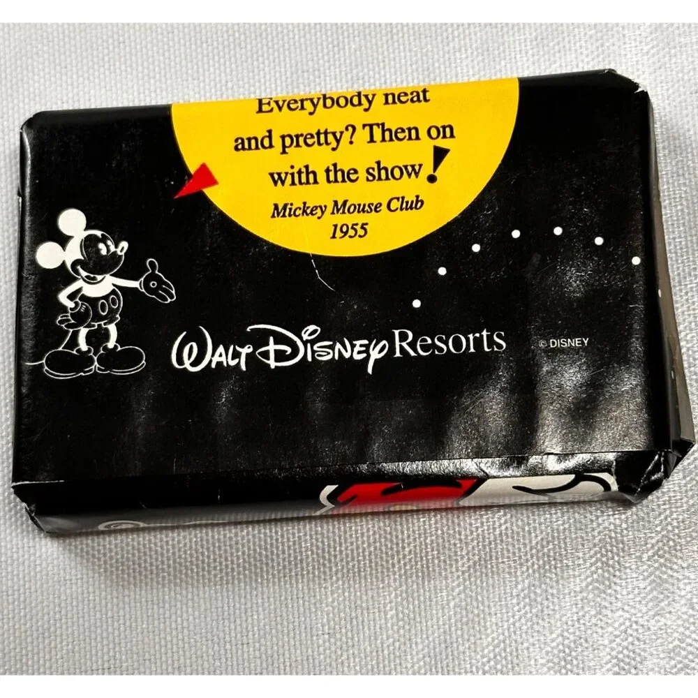 Vtg Disney Parks Mickey Mouse White Bar Double and‎ single packs 3 bars NOS